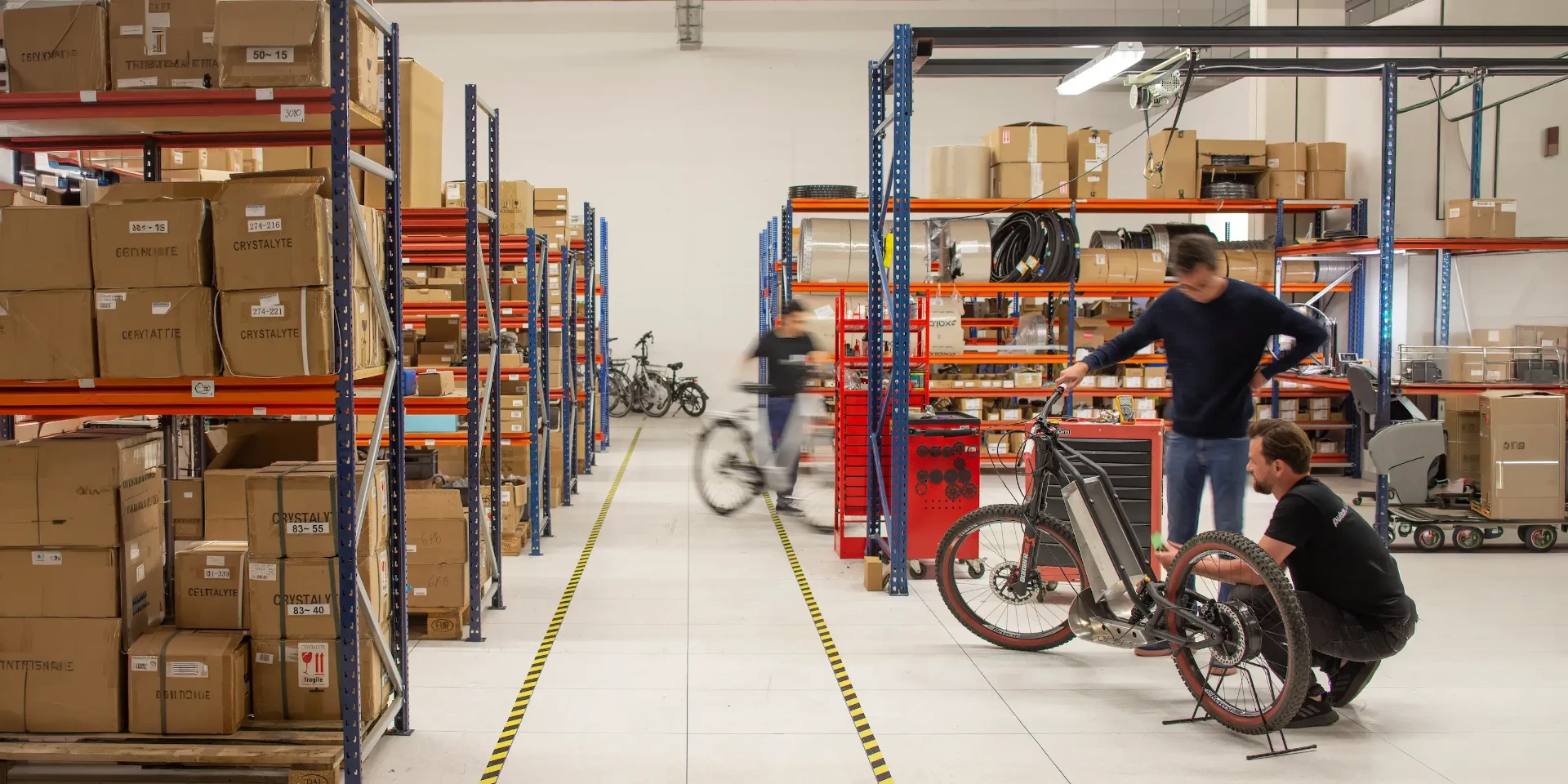 EbikeSystems werkplaats in Bornem